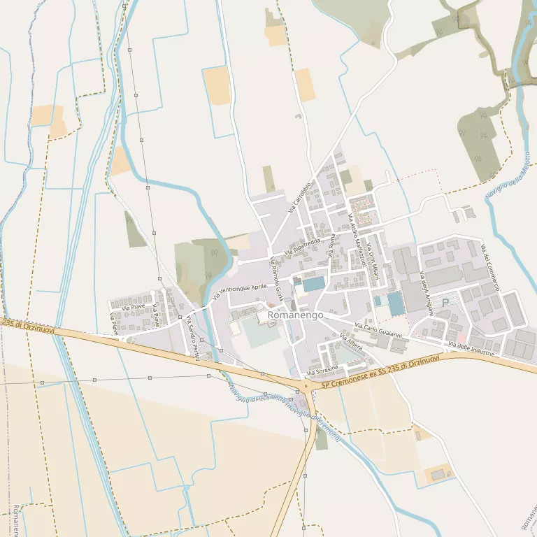 Mappa ROMANENGO