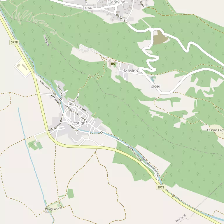 Mappa VESTIGNE'