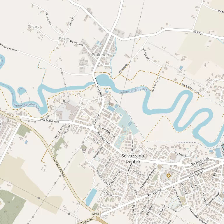 Mappa SELVAZZANO DENTRO