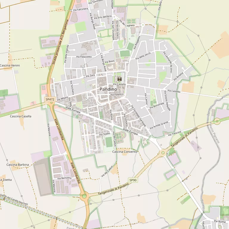 Mappa PANDINO