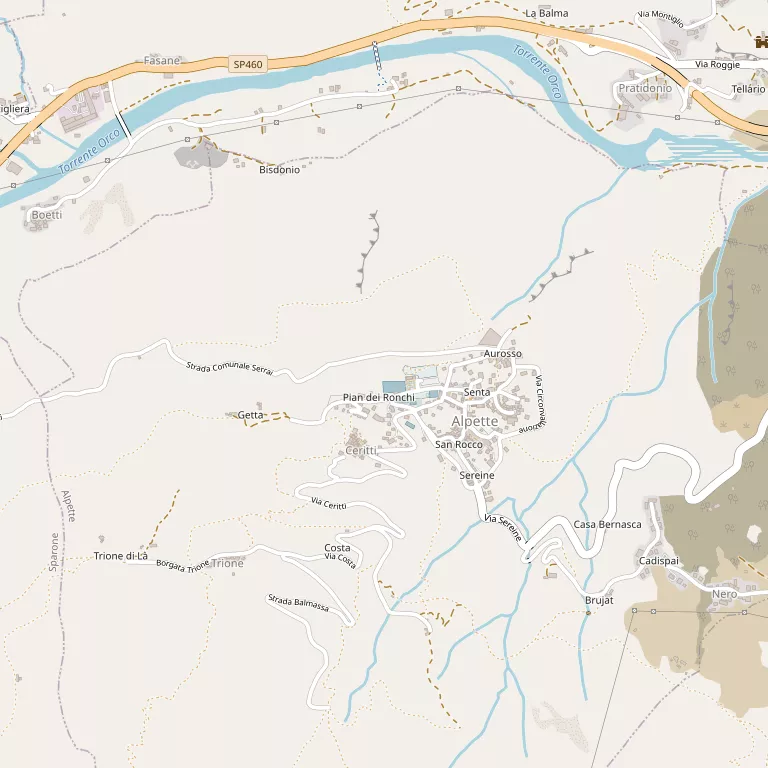 Mappa ALPETTE