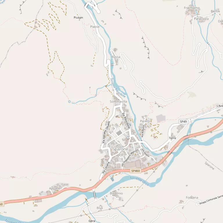 Mappa SPARONE