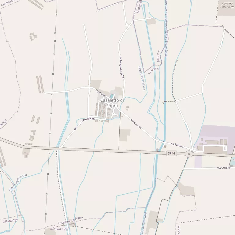 Mappa CASALETTO DI SOPRA