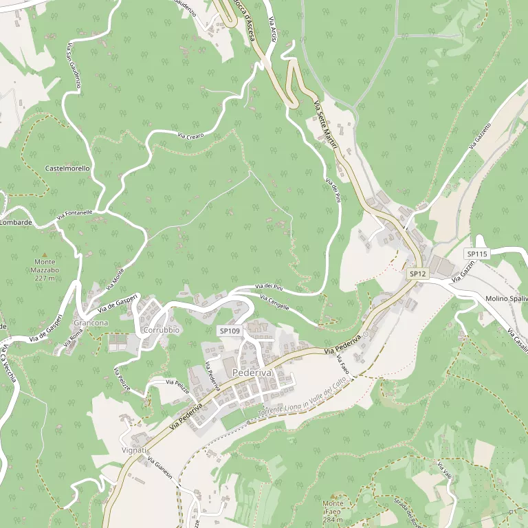 Mappa VAL LIONA