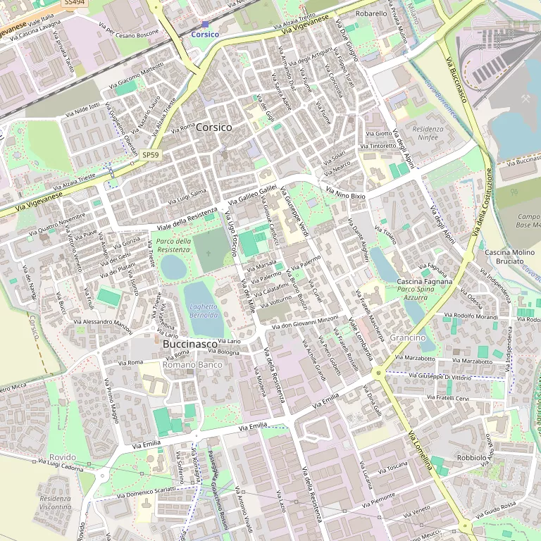 Mappa BUCCINASCO