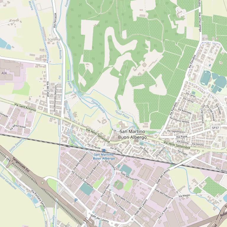 Mappa SAN MARTINO BUON ALBERGO