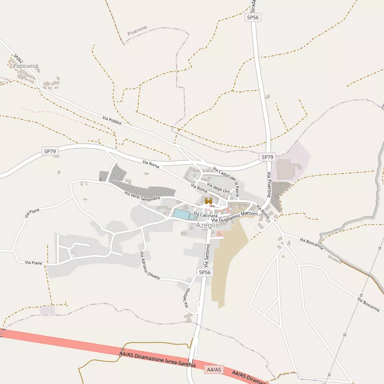 Mappa AZEGLIO