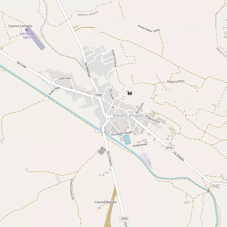 Mappa ALBIANO D'IVREA
