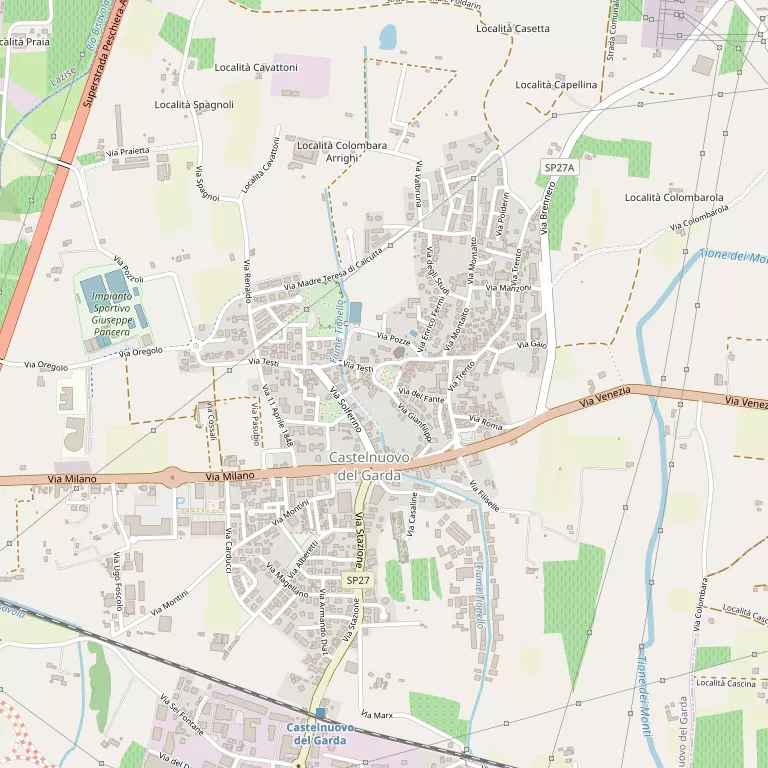 Mappa CASTELNUOVO DEL GARDA