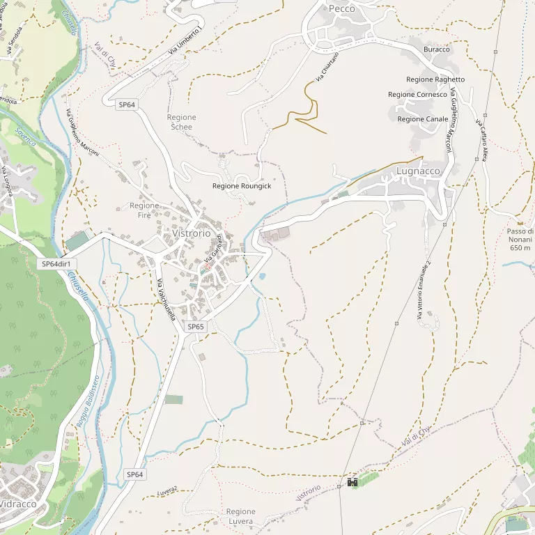 Mappa VISTRORIO