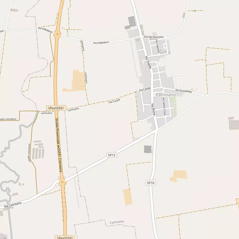 Mappa CAMISANO
