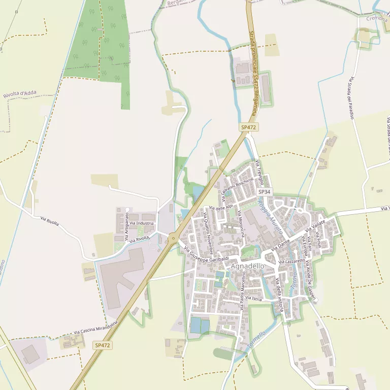 Mappa AGNADELLO
