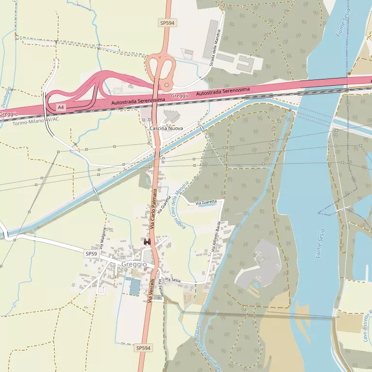 Mappa GREGGIO