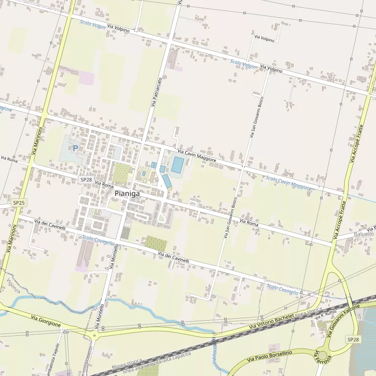 Mappa PIANIGA