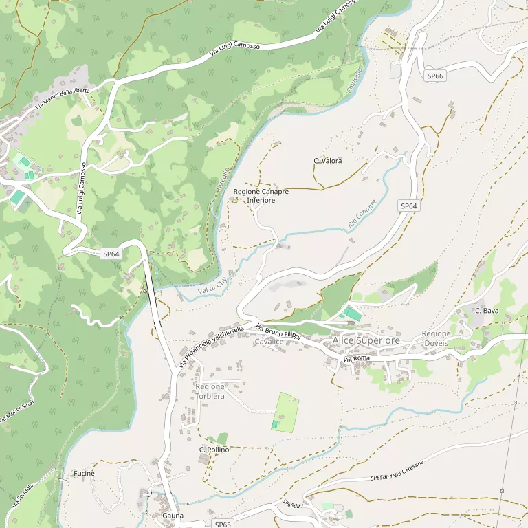 Mappa VAL DI CHY
