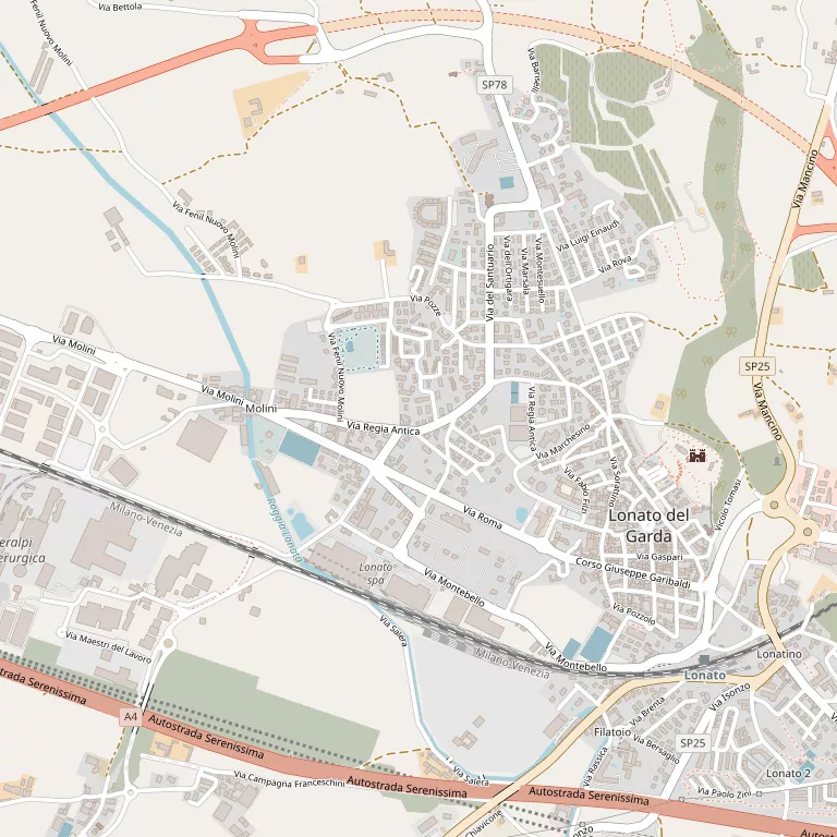 Mappa LONATO DEL GARDA