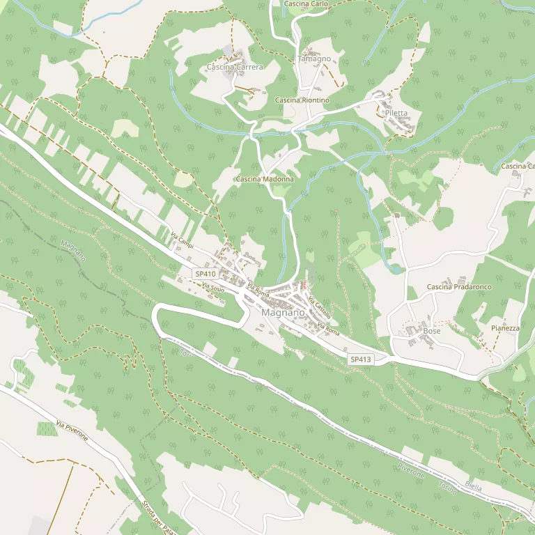 Mappa MAGNANO