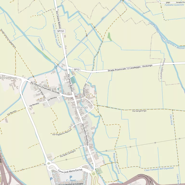 Mappa VICOLUNGO