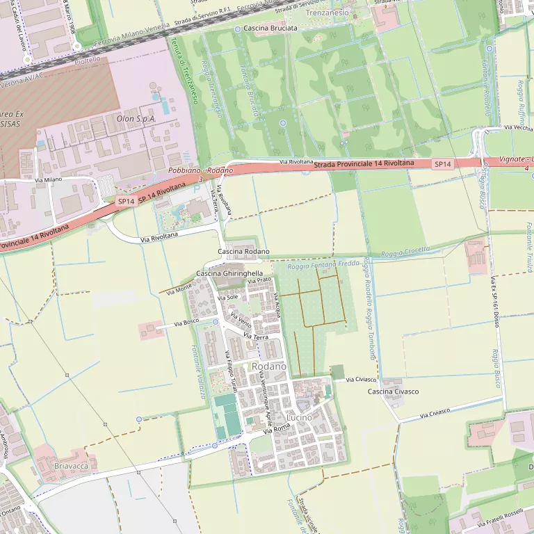 Mappa RODANO
