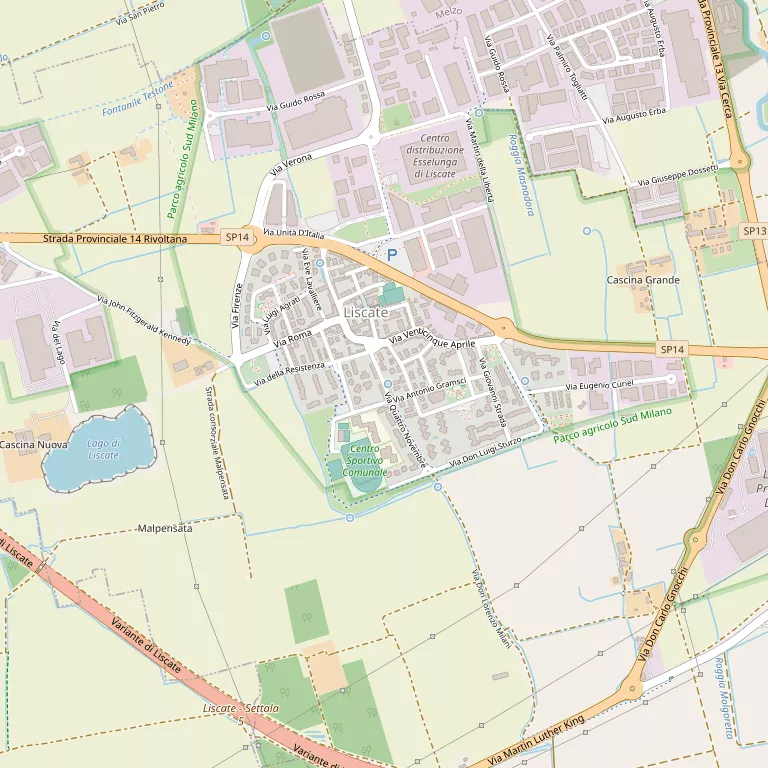 Mappa LISCATE