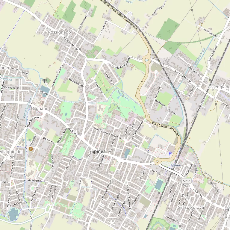 Mappa SPINEA