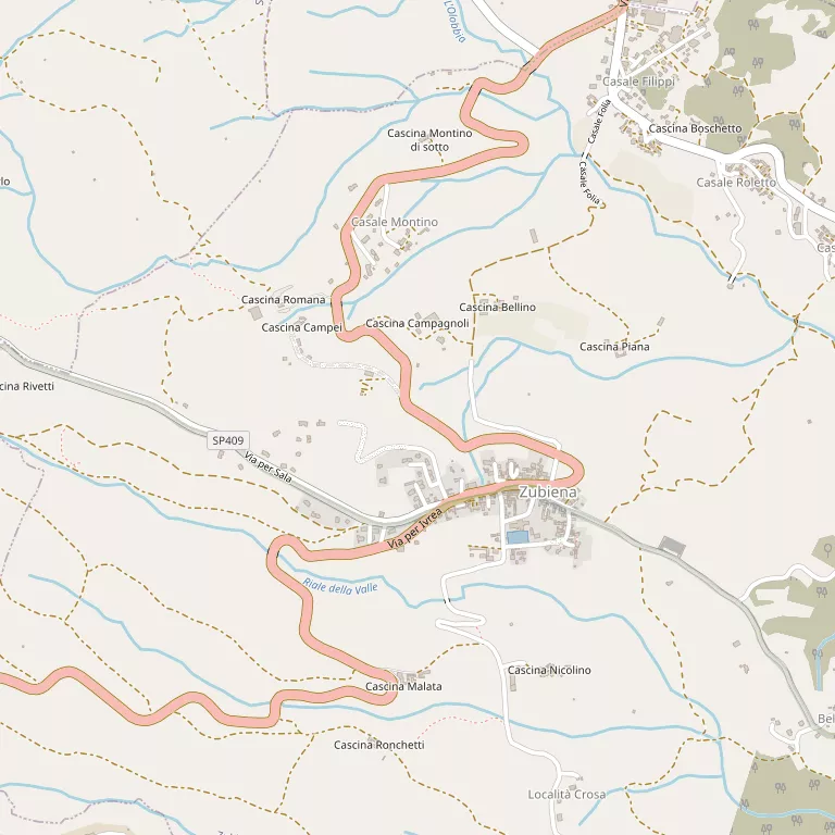 Mappa ZUBIENA