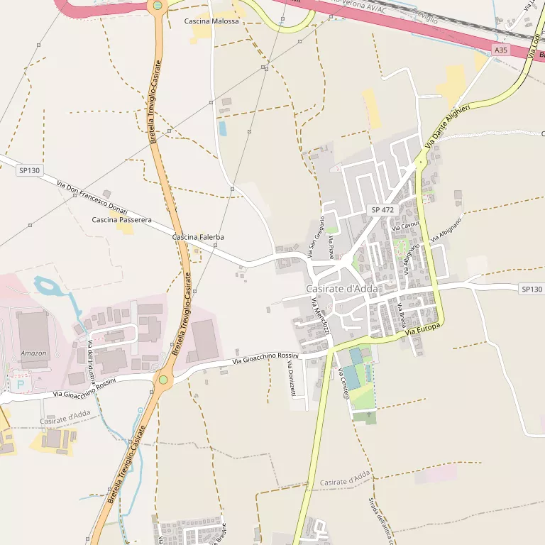 Mappa CASIRATE D'ADDA