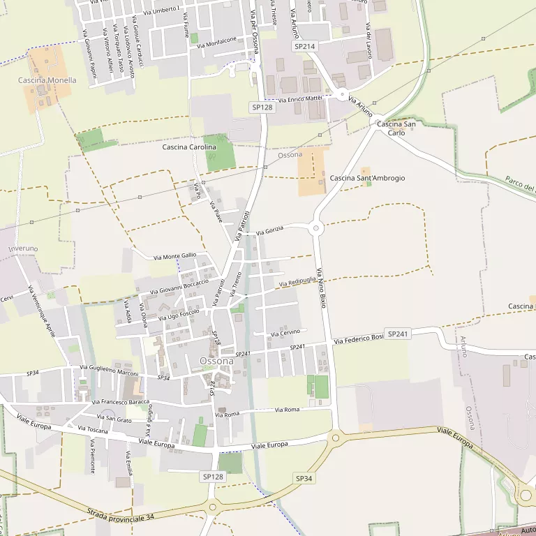 Mappa OSSONA