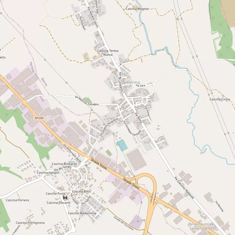 Mappa BENNA