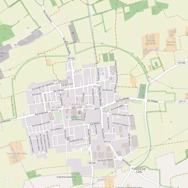 Mappa CASOREZZO