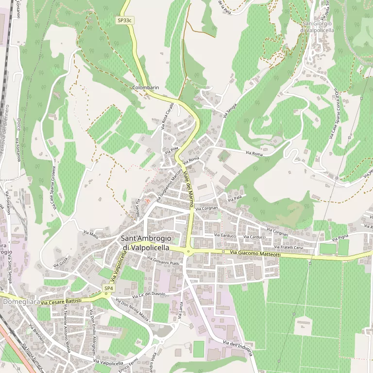 Mappa SANT'AMBROGIO DI VALPOLICELLA