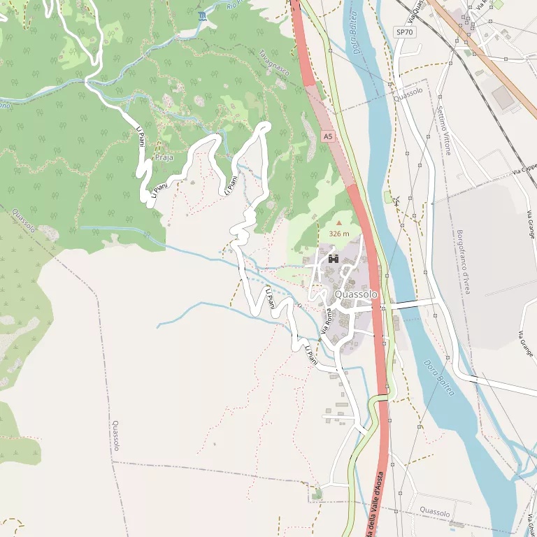 Mappa QUASSOLO