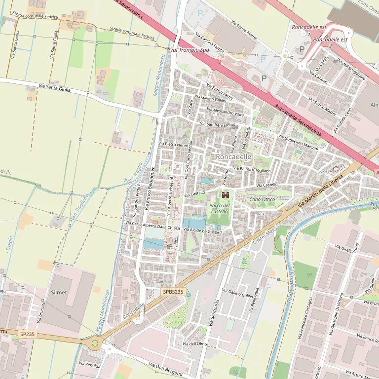 Mappa RONCADELLE