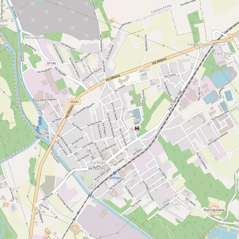 Mappa TURBIGO