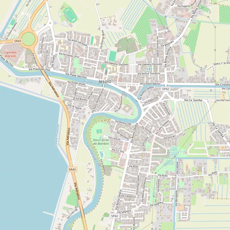 Mappa JESOLO