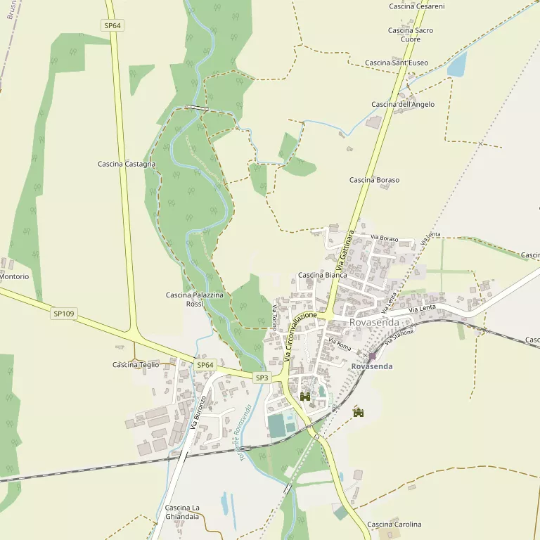 Mappa ROVASENDA
