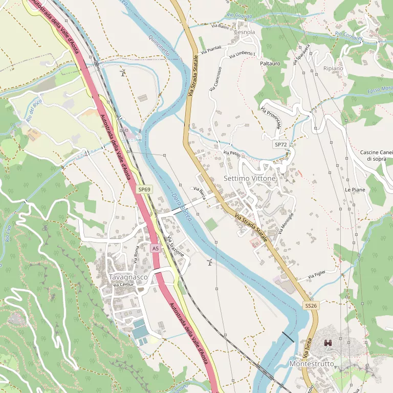 Mappa SETTIMO VITTONE