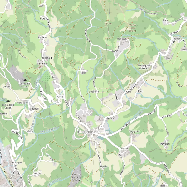 Mappa NOGAROLE VICENTINO