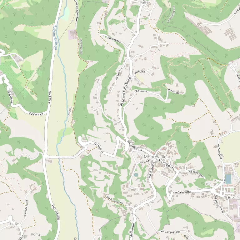 Mappa MONTEVIALE