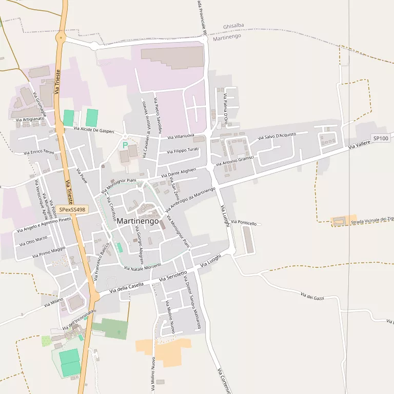 Mappa MARTINENGO