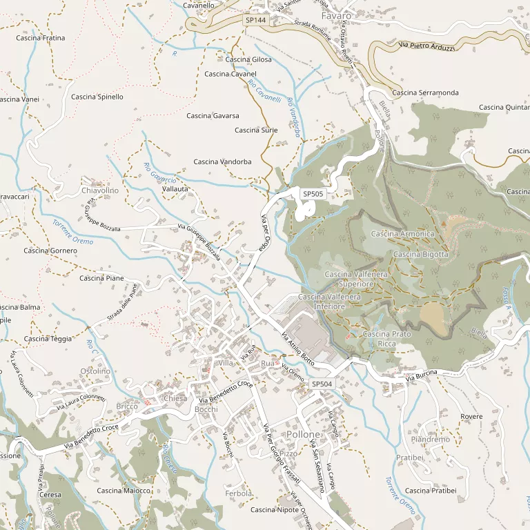 Mappa POLLONE