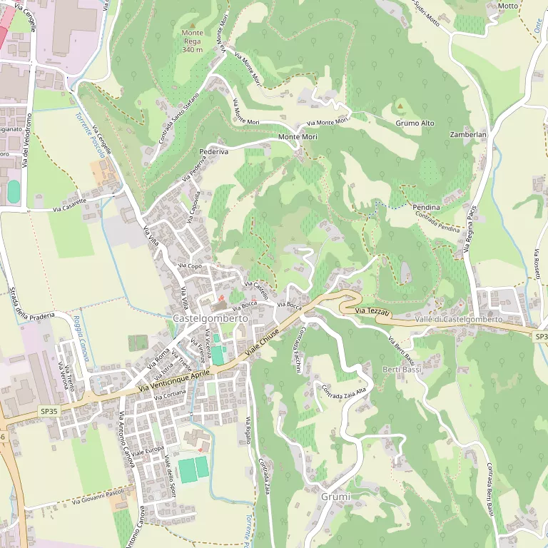 Mappa CASTELGOMBERTO