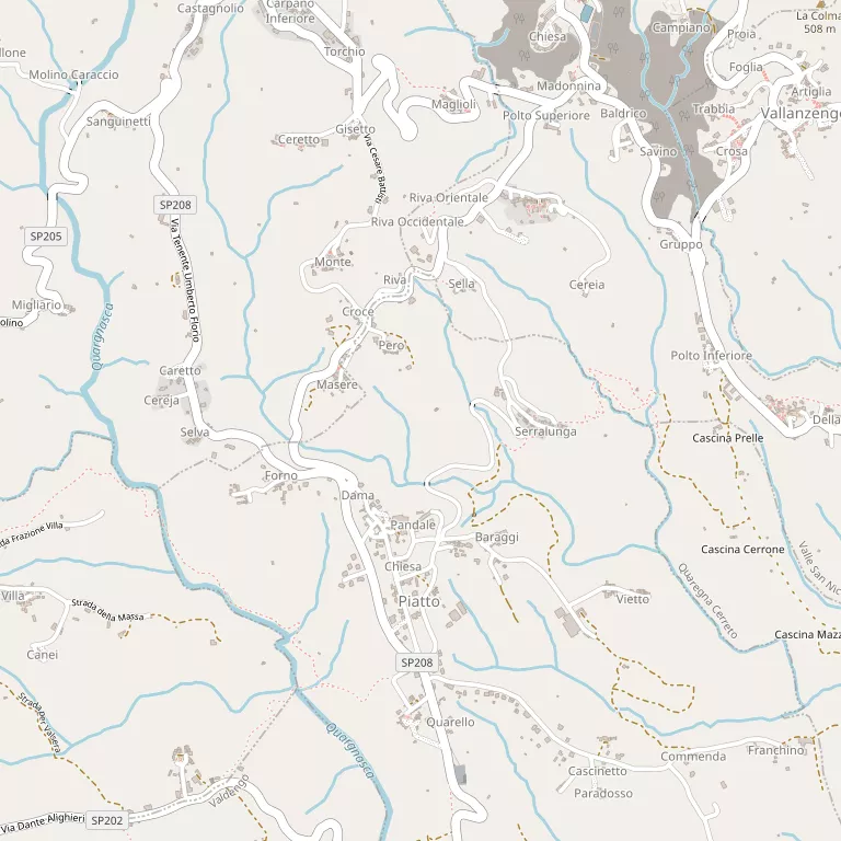 Mappa PIATTO