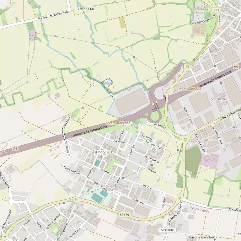 Mappa GREZZAGO