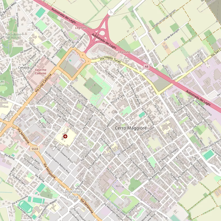 Mappa CERRO MAGGIORE