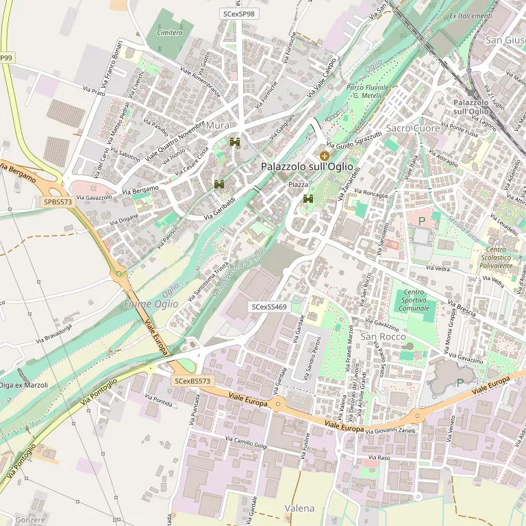 Mappa PALAZZOLO SULL'OGLIO