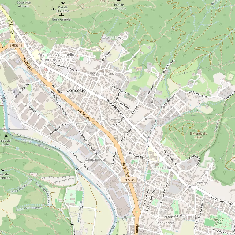 Mappa CONCESIO