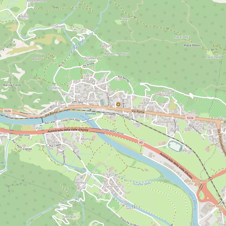 Mappa DONNAS