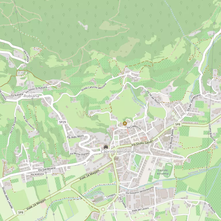 Mappa CAPRINO VERONESE