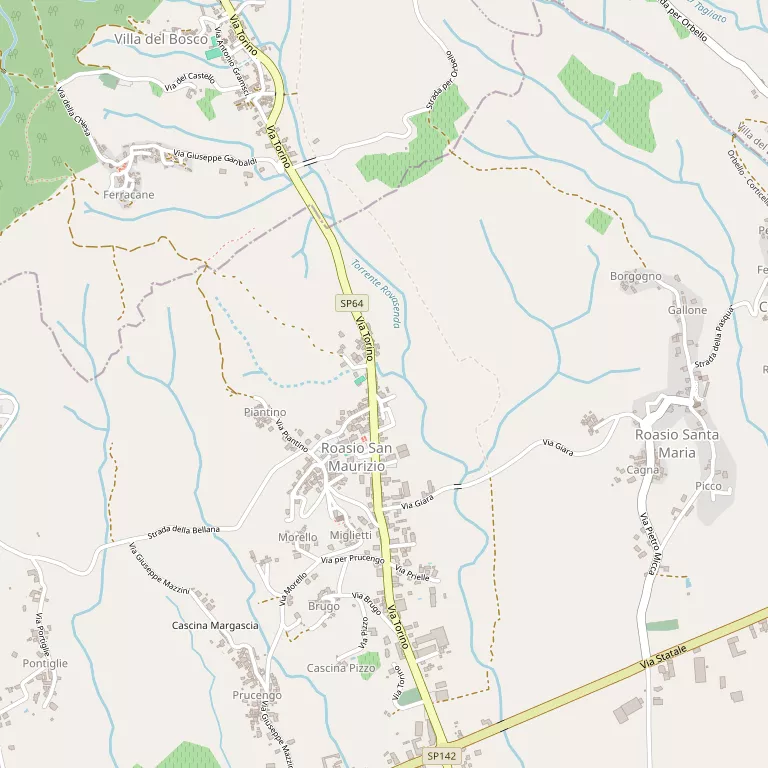 Mappa ROASIO